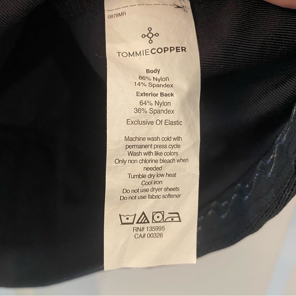 TOMMIE COPPER  Men's Medium compression back support shirt Copper Zinc infused - Picture 11 of 11